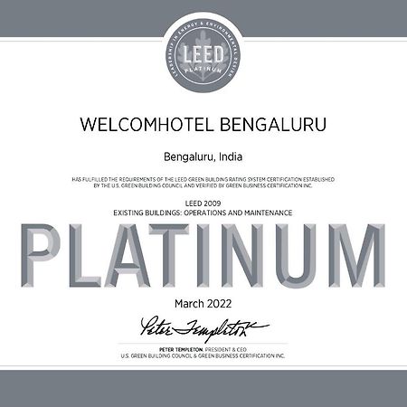 Welcomhotel By Itc Hotels, Richmond Road, Bengaluru Εξωτερικό φωτογραφία