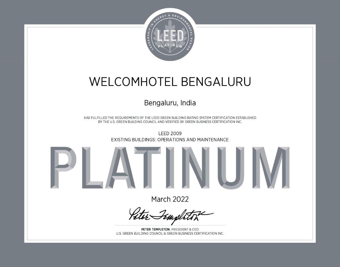 Welcomhotel By Itc Hotels, Richmond Road, Bengaluru Εξωτερικό φωτογραφία